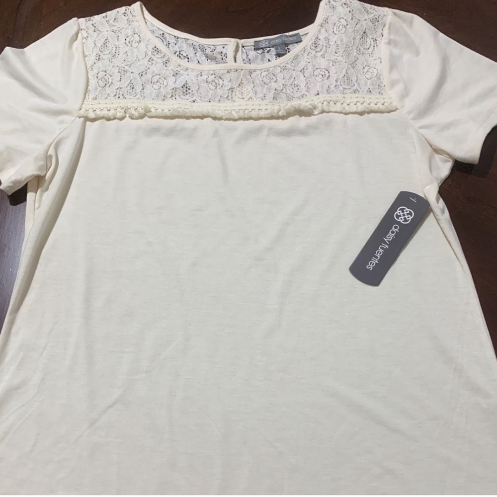 Cream Blouse, by Daisy Fuentes